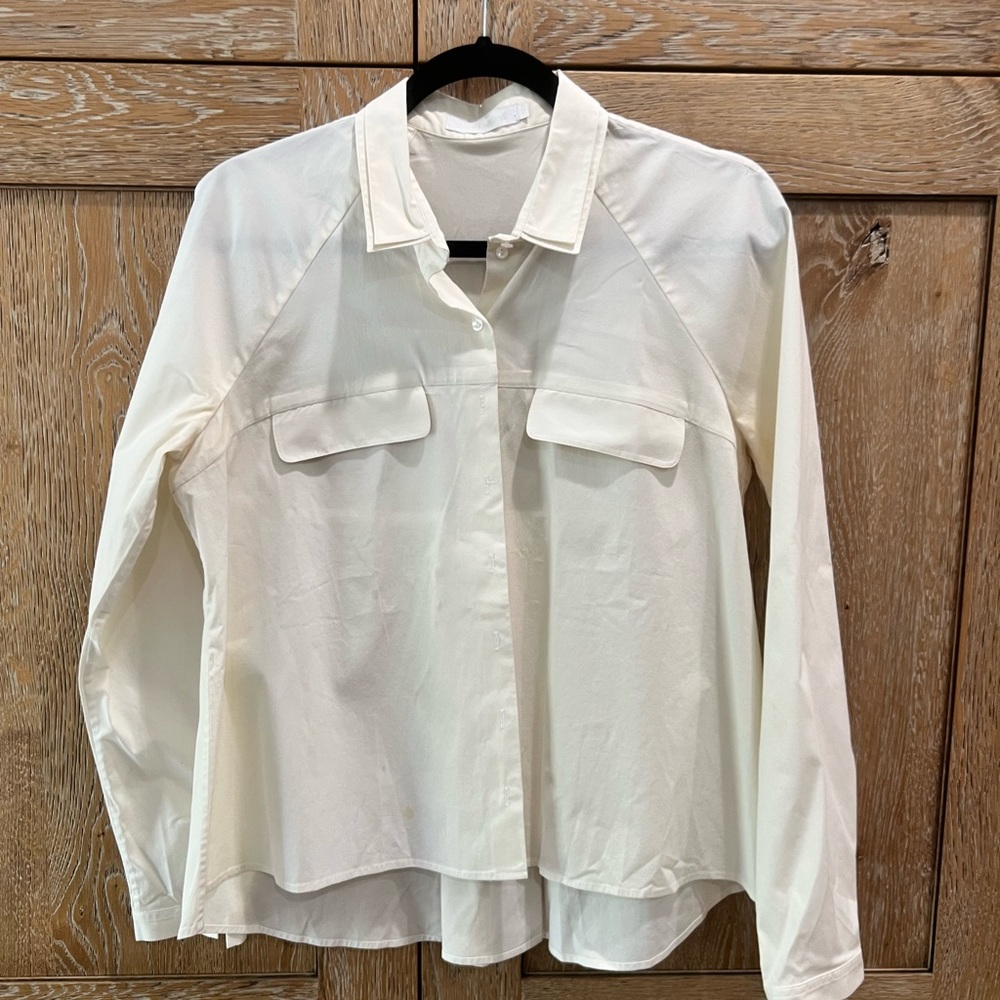 Anne Fontaine SHIRLEY long sleeve shirt cream